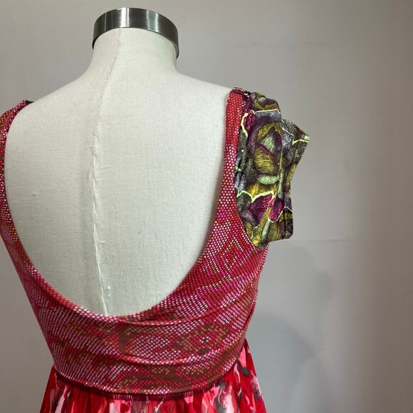 Maaji Swim Cover Up Coreset Mesh Mini Dress With Horse Print Size Small - Picture 8 of 11